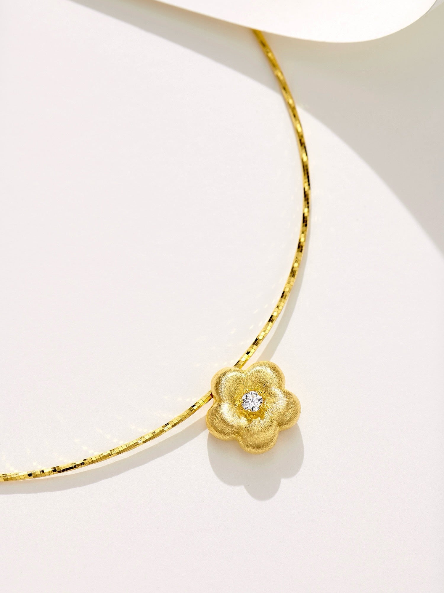 Handcrafted Floral Elegance Necklace – Available in Dual Tones