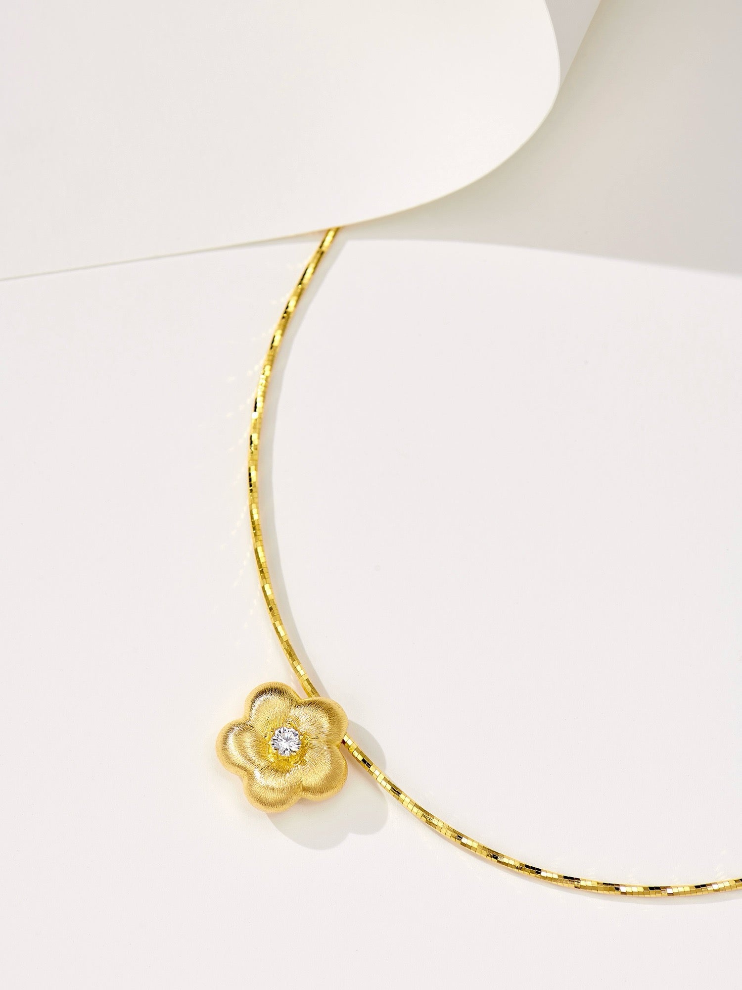 Handcrafted Floral Elegance Necklace – Available in Dual Tones